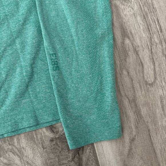 FIGS Salta Seamless Top Sz Medium Green Long Sleeve Underscrub Shirt W22KW1010 - Picture 4 of 10